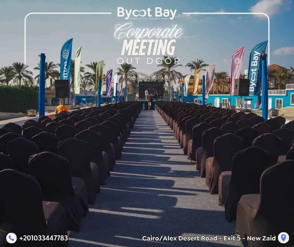 Corporate event at BYOOT BAY, Cairo–Alexandria Desert Road